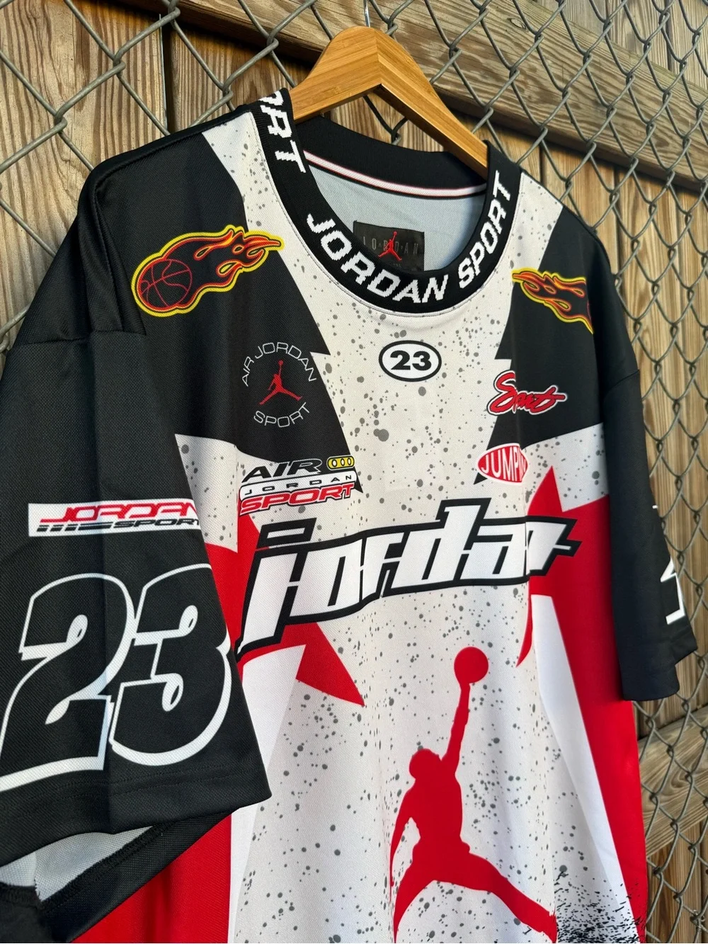 Jordan Jumpman x NASCAR jersey